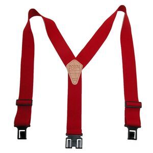 Perry Suspenders Men's Elastic 2 Inch Wide Hook End Suspenders (Tall Available)